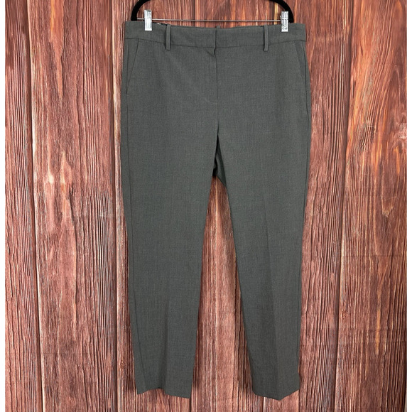 J. Crew Ruby Crop Pant Gray Size 14 NWT Dress Pant Work Ankle - Picture 2 of 7